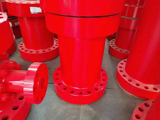 kualitas  3000 Psi Double Studded Adapter Wellhead Adapter Flange For Well Drilling pabrik