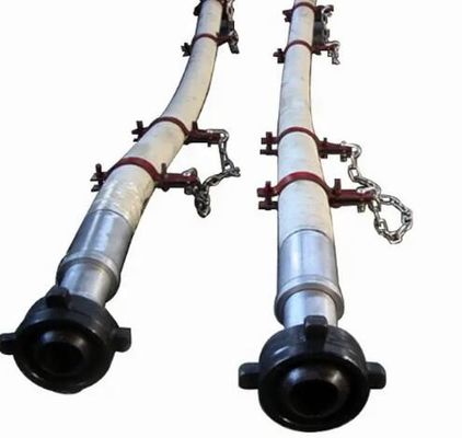 3 1/2 "ID 5000psi Tekanan Kerja 15 Ft API 7K Rotary Drilling Hose cocok untuk selang putar untuk koneksi fleksibel