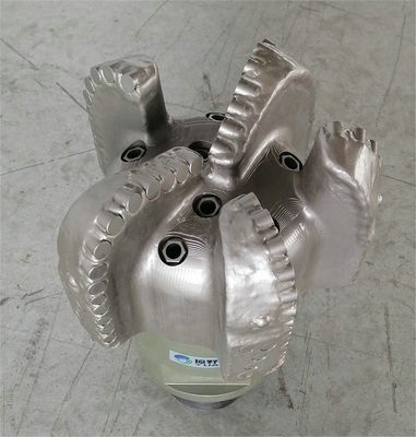 Single Row Pdc Tricone Bits Polycrystalline Diamond Bit Dengan Nozzle Paduan Keras