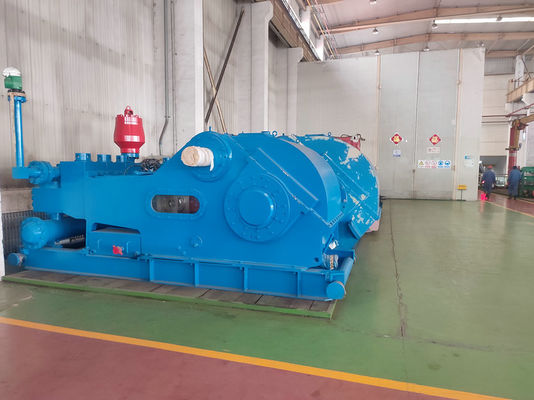 500HP Oil Rig Mud Pump Electric Driving Triplex Mud Pump Volume Kecil