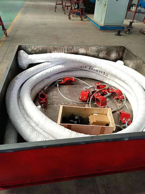 4 Inch 5000psi Coflexip Hose Ozoen Resistance Dengan Flanges Kedua Ujung API 16C