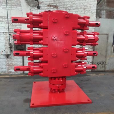 5000psi Quad Tubing Coil Ram Bop Blow Out Preventer Standar API 16A untuk Kontrol Kepala Sumur