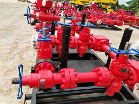Manifold Choke Rig Pengeboran 5000psi