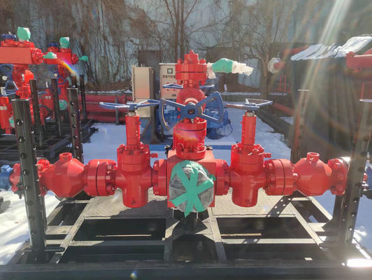 Pengeboran Manifold Choke Pengeboran API Spec 16C