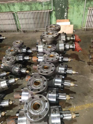 Red Choke Kill Manifold Pencegah Ledakan Ram Ganda Untuk Pengeboran Sumur