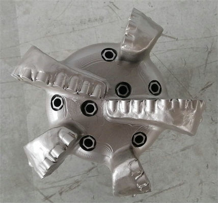 12 1/4 &quot;Bor PDC 5 Mata Pisau Baris Tunggal Bit Inti Pdc Ketahanan Aus Tinggi