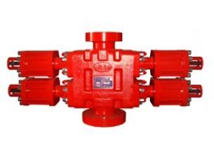 Square Shear Ram Bop Red Shaffer Double Ram Bop Di Ladang Minyak