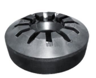 11 &quot;-10000psi Rubber Core Hydril Packing Element Struktur Yang Wajar Untuk Segel Karet