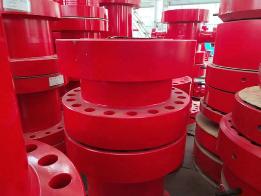 Adaptor Ganda Bertabur Logam Flange Adaptor Beralur Untuk Pengeboran Minyak