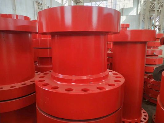 API 6A Adaptor Bertabur Ganda Adaptor Flange Besi Cor Mudah Aman