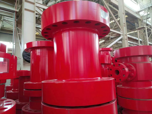 Penempaan Adaptor Bertabur Ganda 2 Inci 2.000 Psi X 3 1/8&quot; 5.000 Psi