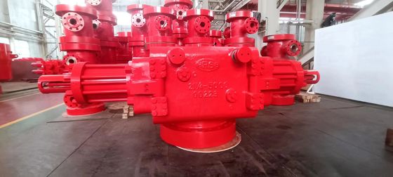 11"-5000PSI tipe Shaffer dicor ram tunggal BOP API 16A flensa bawah