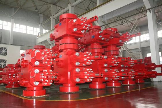 13 5/8 &quot; - 15000psi Shaffer Tipe Blow Out Preventer System Dengan Silinder Booster Ram Ganda