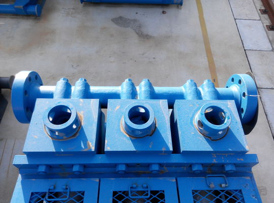 150SPM Mud Pump Assembly dengan panjang stroke 9 &quot;dan 10&quot; Flange Inlet Suction