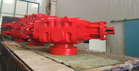 7 1/16&quot;-3000 Psi Ram Tunggal BOP API Pengecoran PR1 PR2 ke-4