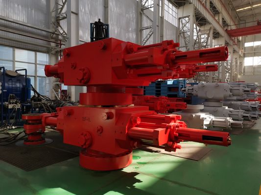 13 5/8 Inch -10000psi Penghalang Ledakan Pengeboran Hidraulik Buka Dan Tutup