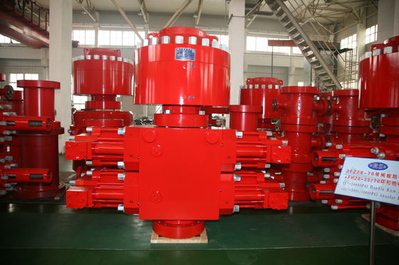 13 5/8 &quot; - 15000psi Shaffer Tipe Blow Out Preventer System Dengan Silinder Booster Ram Ganda