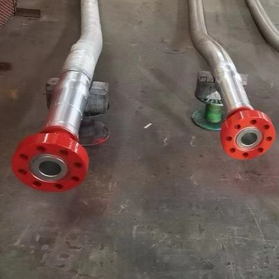 3&quot;900LB Flanged 3 1/2 &quot;ID High Pressure Coflexip Hose 5000 Psi Fire Retardant Hose Untuk Lapangan Minyak API 16C