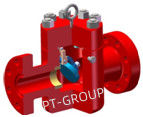 API 6A Standar Swing Lift Type Check Valve Anti Korosi 3 1/8&quot; 5000psi