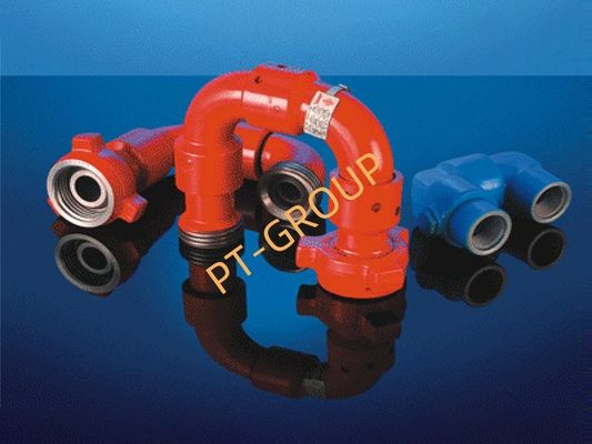 Tekanan kerja siku bergerak bertekanan tinggi, sendi berputar 1000psi-2000psi