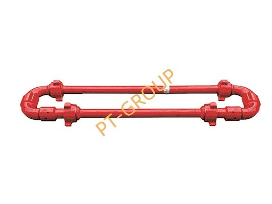 2 &quot; 5000 psi Tekanan Kerja Chicksans Konektor 12 &quot;panjang