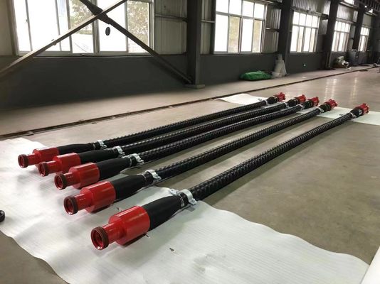 Pengeboran Rotary Tekanan Tinggi Vulkanisasi Umum Selang Karet API 7K Selang Rotary Vibrator Monogram