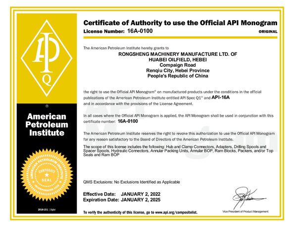 Cina Hebei Pantu Machinery Equipment Co., Ltd Sertifikasi
